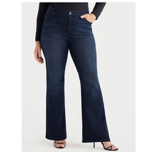Sofia Vergara Flare High Rise Jeans